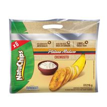 Plátano NATUCHIPS Maduro Cremosito (216 gr)