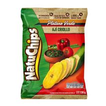 Plátano NATUCHIPS Verde Ají Criollo (130 gr)