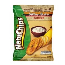 Plátano NATUCHIPS Maduro Cremosito (130 gr)