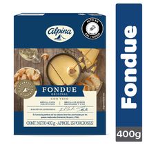 Queso Fondue ALPINA Vino (450 gr)