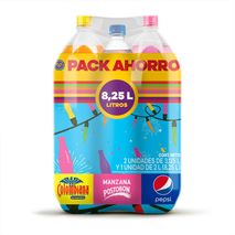 Pack Gaseosa POSTOBON Colombina + Manzana + Pepsi (8250 ml)