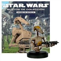 Star Wars Droide De Batalla Figura Busto Colección Y Revista