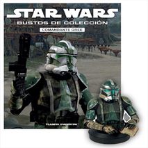 Star Wars Comandante Gree Figura Busto De Colección Revista