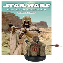 Star Wars Incursor Tusken Figura Busto De Colección Revista