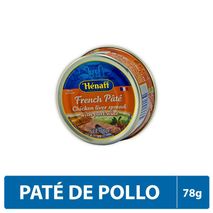 PATE DE POLLO HENAFF 78 gr