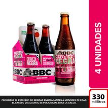 Cerveza Artesanal BOGOTA BEER COMPANY Macondo Botella x4und 330ml (1320 ml)