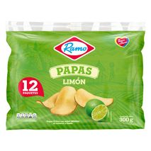 Papa RAMO Caseras Sabor A Limón X 12 Und (300  gr)