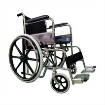 Silla De Ruedas Estandar Plegable En Nylon Tme809b