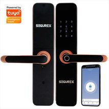 Cerradura Inteligente Digital Segurex H7b Cobre + Tuya Smart App