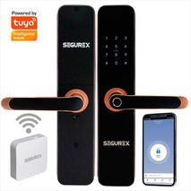Cerradura Inteligente H7b Segurex Cobre + Gateway Wifi