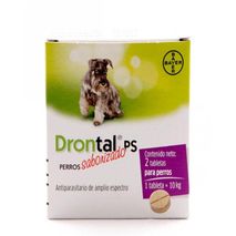 Desparasitante Drontal Ps Perros 20Kg 2 Tabs