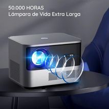 Video Proyector Wifi Fhd 4500 Lumens Android Y Iphone