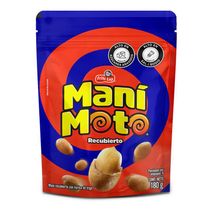 Maní MANIMOTO Recubierto Natural (180  gr)