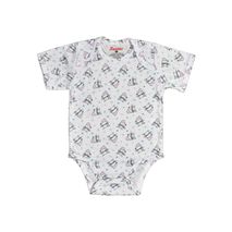 Body Bebé Manga Corta Estampado Niña