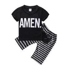 Conjunto De Ropa Para Niños Negro