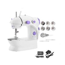 Mini Maquina De Coser Portátil Con Accesorios Sewing Machine