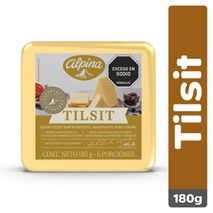 Queso ALPINA Tilsit natural cuña (180  gr)