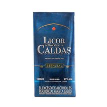 Licor de Ron VIEJO DE CALDAS Esencial Tetrapack  (1000  ml)