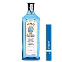 Ginebra BOMBAY Sapphire destilado (1000  ml)