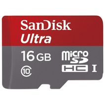 Memoria Micro Sd Ultra 16Gb Sandisk Clase 10 Camara Gopro