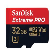 Memoria Microsd Sandisk Extreme Pro 32Gb 95Mbs U3 4K Negro