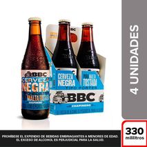 Cerveza Artesanal BOGOTA BEER COMPANY Chapinero Porter Botellax4und 330ml (1320  ml)