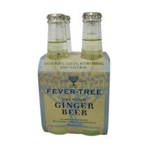 Ginger beer FEVERTREE Mezclador premiun x 4 und  200ml (800  ml)