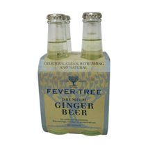 Ginger beer FEVERTREE Mezclador premiun x 4 und  200ml (800  ml)