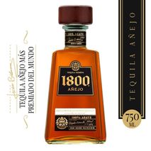 Tequila 1800 Añejo 100% Agave  (750  ml)