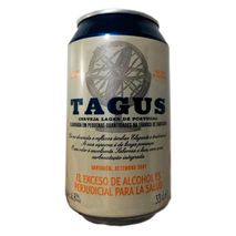 Cerveza TAGUS MARCA EXCLUSIVA  (330  ml)