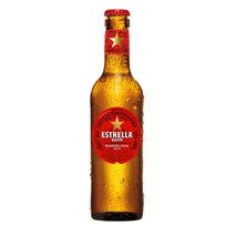 Cerveza ESTRELLA DAMM MARCA EXCLUSIVA Bot con Alcohol (330  ml)