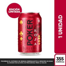 Cerveza POKER  (355  ml)