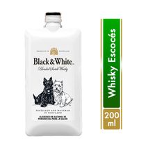 Whisky BLACK AND WHITE   (200  ml)