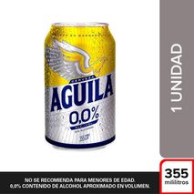 Cerveza AGUILA  (355  ml)