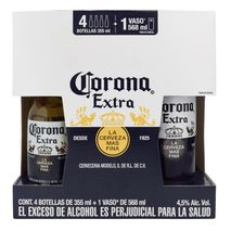 cerveza CORONA VASO (1420  ml)