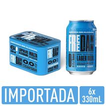Cerveza FREE DAMM MARCA EXCLUSIVA  (1980  ml)