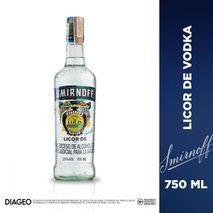 Licor de Vodka X1 Sin Azucar SMIRNOFF  (750  ml)