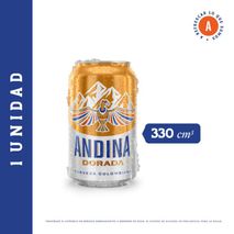 Cerveza ANDINA Dorada Lata (330  ml)