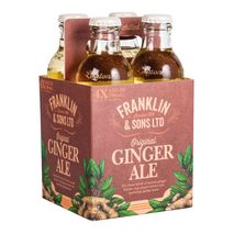Ginger ale FRANKLIN & SONS LTD Sabor original 4 und x 200ml (800  ml)