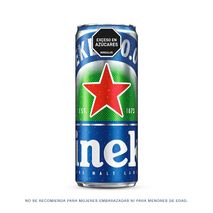 Cerveza HEINEKEN 0.0 Alcohol Lata (250  ml)