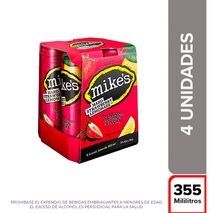 Vodka Con Jugo MIKES Hard Strawberry Lemonade Lata x4und (1420  ml)