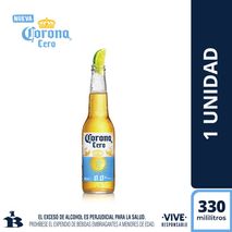 Cerveza Cero CORONA Cerveza Sin Alcohol (330  ml)