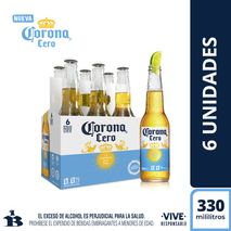 Cerveza Cero CORONA Cerveza Sin Alcohol (1980  ml)