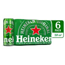 Cerveza SIXPACK HEINEKEN 1614 ml