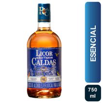 Licor de ron VIEJO DE CALDAS Esencial botella  (750  ml)