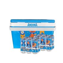 Cerveza ANDINA Light Lata x12 und 269ml + Nevera (3228  ml)