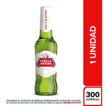 Cerveza STELLA ARTOIS Botella (300  ml)