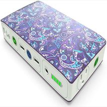 Cargador Portátil Para Teléfono Portátil Halo Bolt 58830 Mwh Purpura