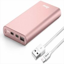 Cargador Portátil, Bonai 8Gn C 13800 Mah . Rosado Aluminio