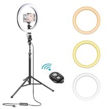 Neewer 25Cm Video Anillo De Luz Led Selfie Regulable Para Teléfono Inteligente